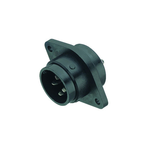 Connecteur d'alimentation électrique - 690 series - Franz Binder GmbH + Co. Elektrische Bauelemente KG - DIN / circulaire / mâle