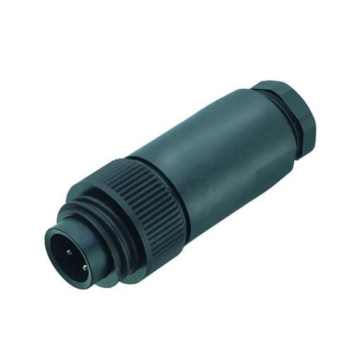 Connecteur d'alimentation électrique - 692 series - Franz Binder GmbH + Co. Elektrische Bauelemente KG - circulaire / mâle / verrouillable par vis