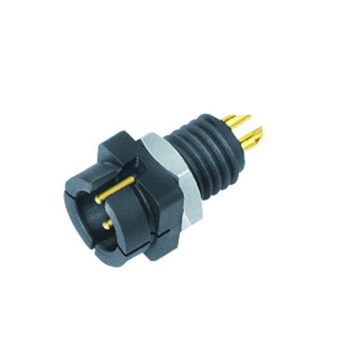Connecteur d'alimentation électrique - 719 series - Franz Binder GmbH + Co. Elektrische Bauelemente KG - DIN / circulaire / mâle