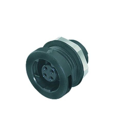 Connecteur d'alimentation électrique - 420 series - Franz Binder GmbH + Co. Elektrische Bauelemente KG - circulaire / femelle / push-pull