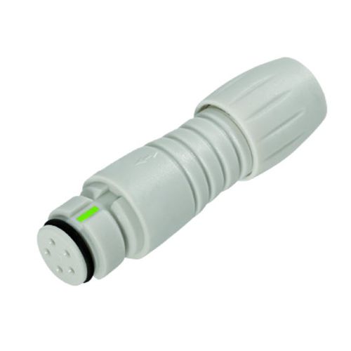 Connecteur d'alimentation électrique - 620 MED series - Franz Binder GmbH + Co. Elektrische Bauelemente KG - circulaire / femelle / encliquetable