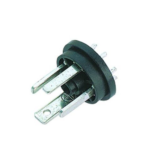 Connecteur d'alimentation électrique - 230/C series - Franz Binder GmbH + Co. Elektrische Bauelemente KG - DIN / circulaire / mâle