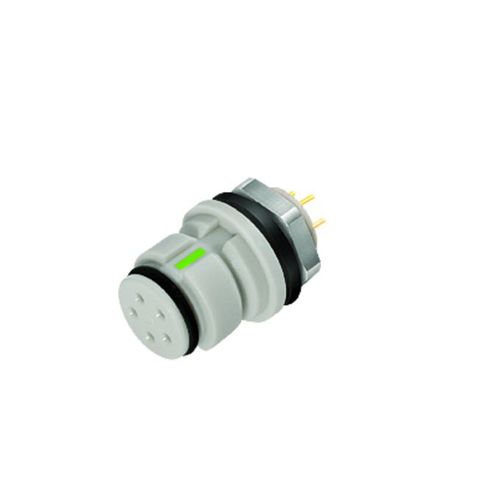 Connecteur d'alimentation électrique - 620 MED series - Franz Binder GmbH + Co. Elektrische Bauelemente KG - circulaire / femelle / encliquetable
