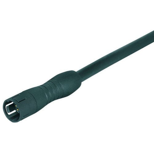 Connecteur d'alimentation électrique - 620 series - Franz Binder GmbH + Co. Elektrische Bauelemente KG - circulaire / mâle / encliquetable