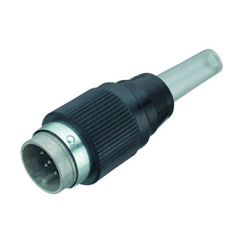 Connecteur d'alimentation électrique - 690 series - Franz Binder GmbH + Co. Elektrische Bauelemente KG - DIN / circulaire / mâle