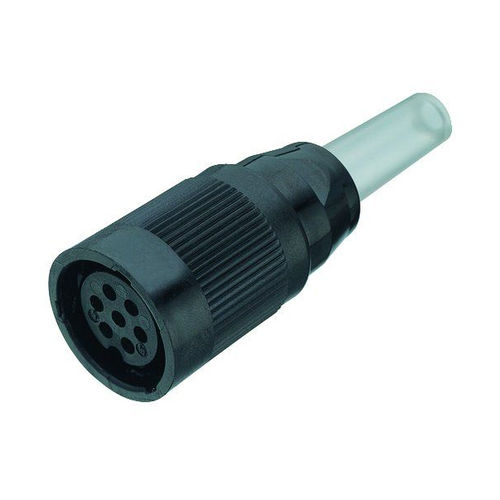 Connecteur d'alimentation électrique - 690 series - Franz Binder GmbH + Co. Elektrische Bauelemente KG - DIN / circulaire / femelle