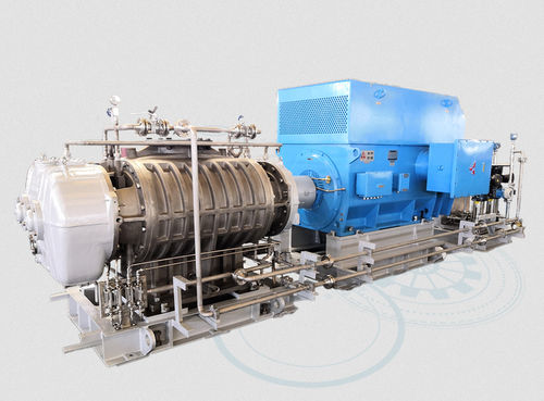 Soufflante de gaz - Shandong Zhangqiu Blower Co.,Ltd - à rotor / à lobes type Roots / mono-étagée