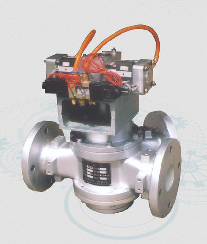 Vanne d'aiguillage à pulvérulents - FL  - Shandong Zhangqiu Blower Co.,Ltd - socle rond / 3 voies