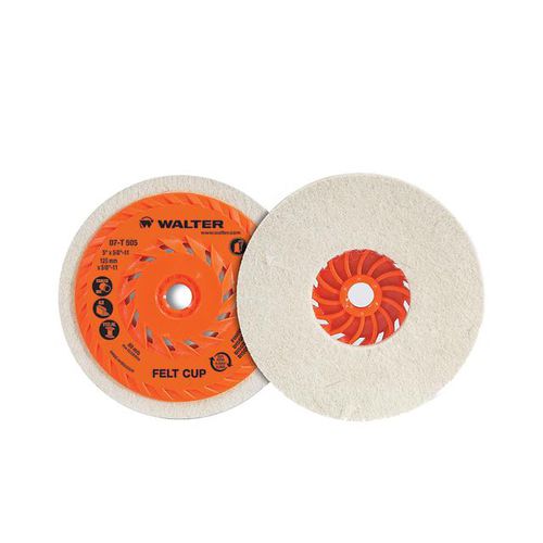 Disque de polissage en feutre - 07-T 505  - WALTER