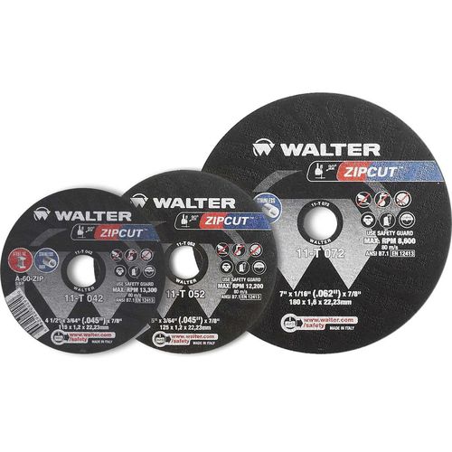 Disque à tronçonner pour acier - ZIPCUT™ / ZIPCUT™ Spin-On  - WALTER - en acier / fin