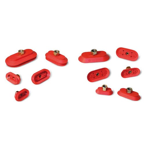 Ventouse à soufflet - VE series - VUOTOTECNICA - ovale / plate / en silicone