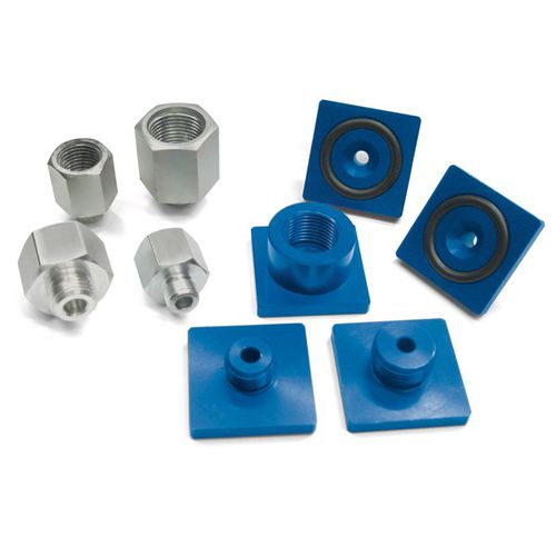 Accessoire de montage en métal - 0008207 - VUOTOTECNICA - en acier galvanisé / en aluminium / à ventouse