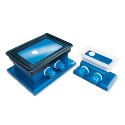 Ventouse rectangulaire - 014075 - VUOTOTECNICA - en silicone / en caoutchouc / en aluminium anodisé