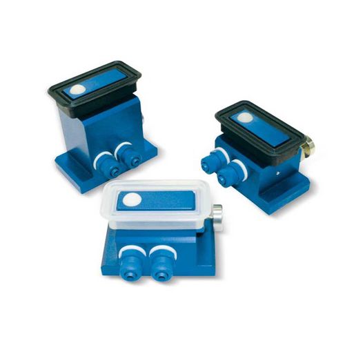 Ventouse rectangulaire - 014075 - VUOTOTECNICA - en silicone / en caoutchouc / en aluminium anodisé