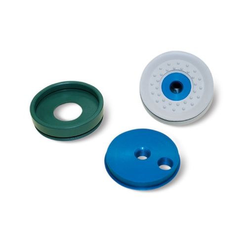Ventouse ronde - 016515 - VUOTOTECNICA - plate / en silicone / en caoutchouc