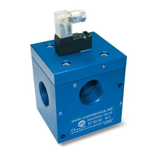Électrovanne à commande directe - 070x63Nx series - VUOTOTECNICA - 3 voies / NF / NO
