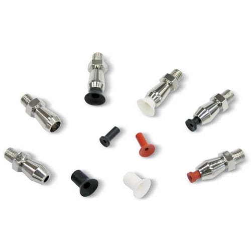 Ventouse avec support - 010410 - VUOTOTECNICA - circulaire / en caoutchouc / en silicone
