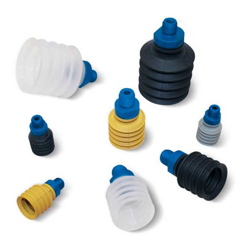 Ventouse à soufflet - 012023 - VUOTOTECNICA - en silicone / en caoutchouc / en aluminium anodisé