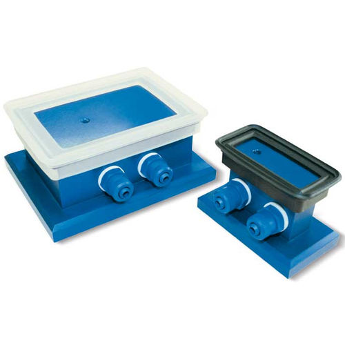 Ventouse rectangulaire - 014075 - VUOTOTECNICA - en silicone / en caoutchouc / en aluminium anodisé