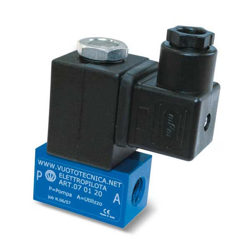 Électrovanne à commande directe - 070x20 series - VUOTOTECNICA - 2 voies / normalement fermée / air
