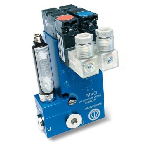 Éjecteur Venturi multi-étagé - MVG series - VUOTOTECNICA - pour robots / compact