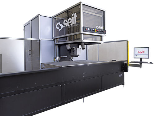 Machine de découpe de gravure - Spider - SEIT ELETTRONICA - laser / pour textiles / pour cuir
