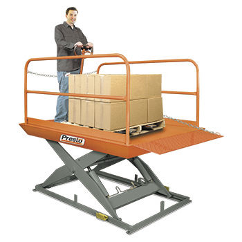 Table élévatrice de quai de chargement - PDL series - Presto Lifts - à ciseaux / stationnaire