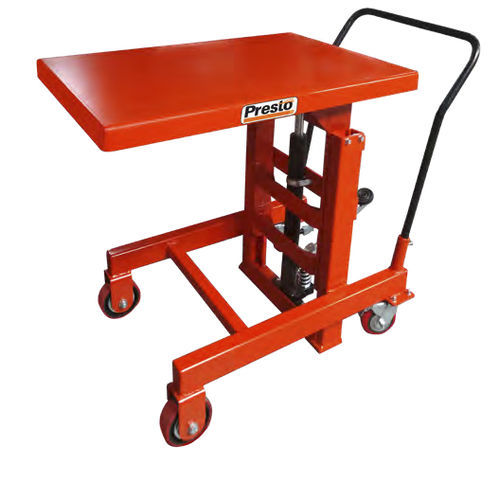 Table élévatrice à colonne - PL series - Presto Lifts - hydraulique / à pédale / mobile