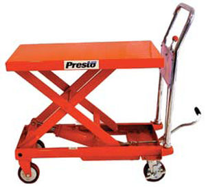 Table élévatrice à ciseaux - XP, WXP series - Presto Lifts - électrique / mobile / roulante