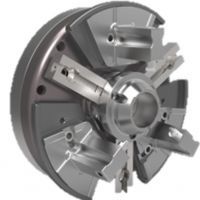 Mandrin de tournage 3 mors - UG - ITW Workholding - pour usinage / à diaphragme