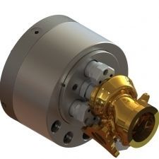 Mandrin de serrage de pièce avec actionneur à ressort - 3ALDE 300 K6 - ITW Workholding - alimentation en huile