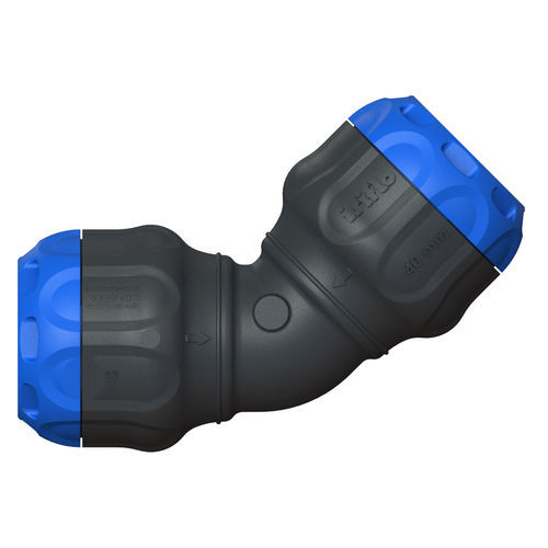 Raccord hydraulique - 123 - Isiflo AS - push-in / coudé à 45° / en polyamide renforcé de fibre de verre