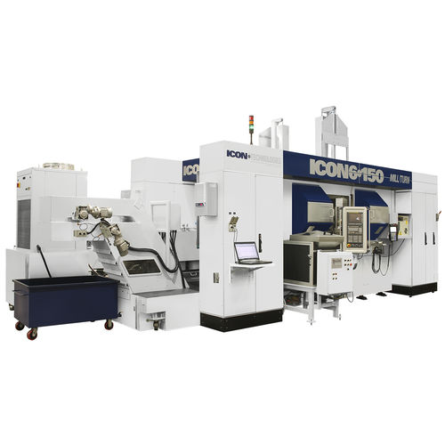 Centre d'usinage CNC 4 axes - ICON 6-150 - Hydromat - vertical / pour acier / pour acier inoxydable