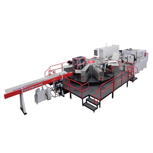 Machine transfert rotative - Eclipse 12-100 - Hydromat - CNC / 12 positions / multibroche