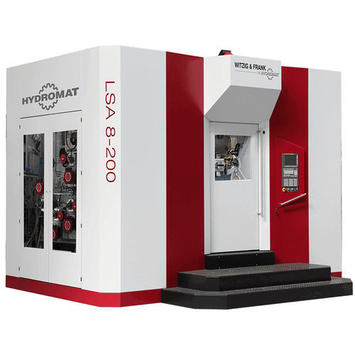 Centre d'usinage CNC 3 axes - LSA 8-200 - Hydromat - vertical / 8 outils / de haute précision