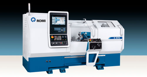 Tour CNC - C series - Romi - horizontal / 2 axes / à colonne