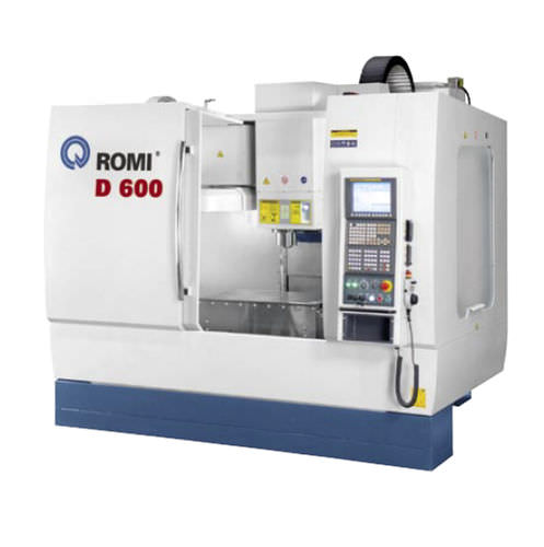 Centre d'usinage CNC 3 axes - D 600 - Romi - vertical / à haute productivité