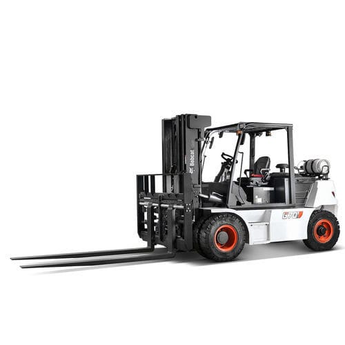 Chariot élévateur GPL - G series - Doosan Industrial Vehicles - à conducteur porté assis / de manutention / à plateau
