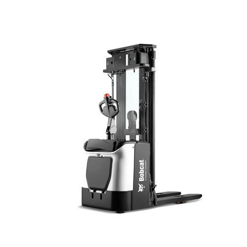 Gerbeur électrique - BSR1 series - Doosan Industrial Vehicles - à conducteur porté assis / à plateforme / pour batterie