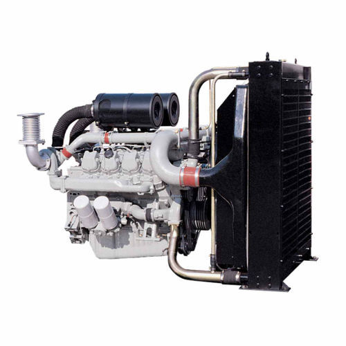 Moteur à gaz naturel - GV158TI - HD HYUNDAI INFRACORE - à 8 cylindres / turbo / pour groupe électrogène