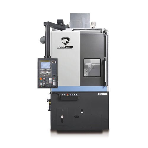 Centre de tournage CNC - PUMA V40 series - DN SOLUTIONS - vertical / 2 axes / 12 outils