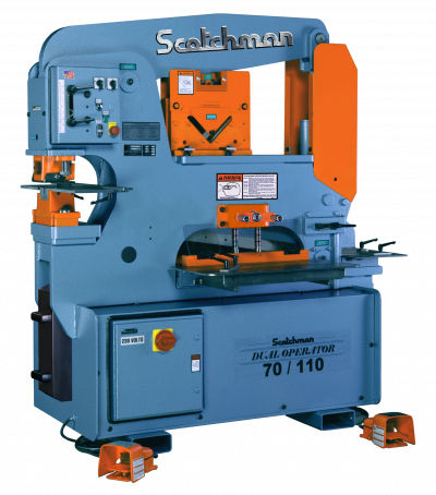 Machine de poinçonnage semi-automatique - DO 70/110-24M - Scotchman Industries - hydraulique / de tôle / de découpe