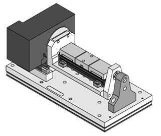 Table rotative horizontale - Abbott Workholding - pour centre d'usinage