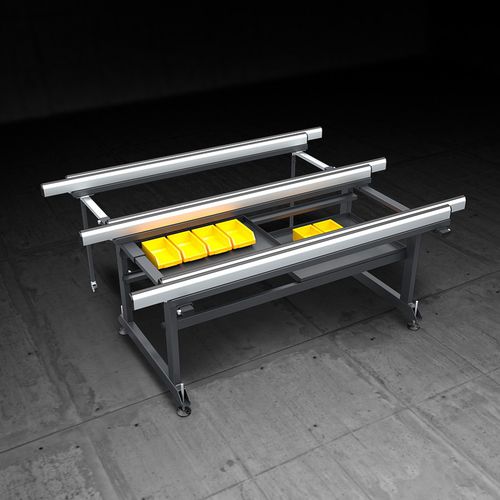 Banc d'assemblage de portes et fenêtres - ACCA XL - Emmegi Group - air comprimé / réglable