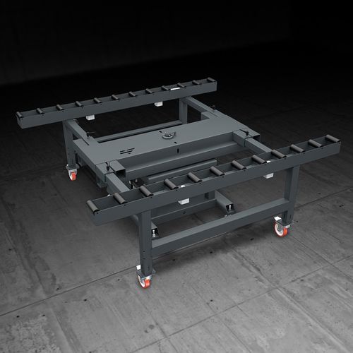 Banc d'assemblage de menuiseries en PVC - SPIN - Emmegi Group - pneumatique / modulaire