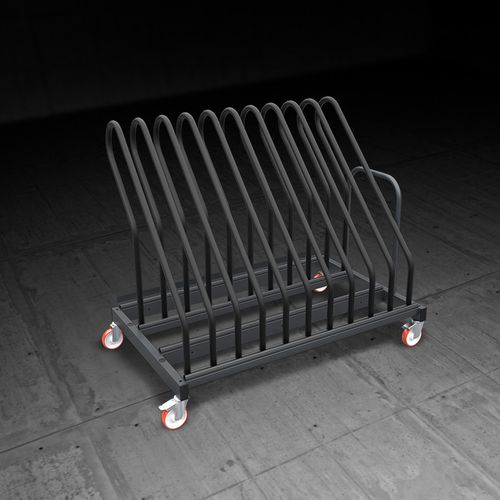 Chariot de transport - TRANSIT series - Emmegi Group - aluminium / pour feuilles de matériaux / à roulettes