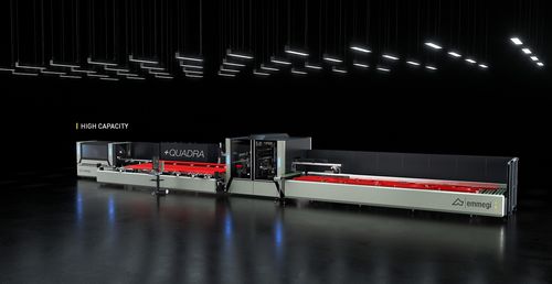 Centre d'usinage CNC 20 axes - + QUADRA - Emmegi Group - vertical / pour aluminium / de fraisage