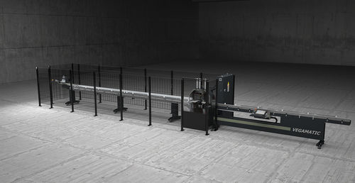 Machine de découpe CNC - VEGAMATIC series - Emmegi Group - à lame rotative / pour PVC / pour aluminium