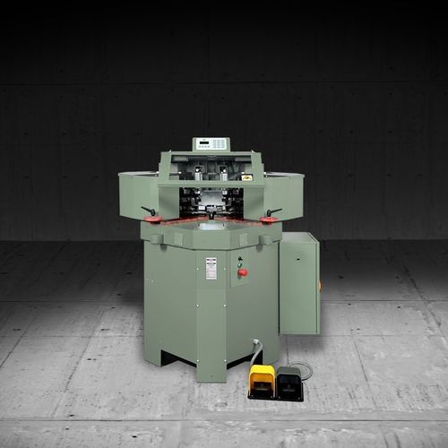 Sertisseuse d'angles pour profilés en aluminium - ITACA series - Emmegi Group - semi-automatique / à pédale