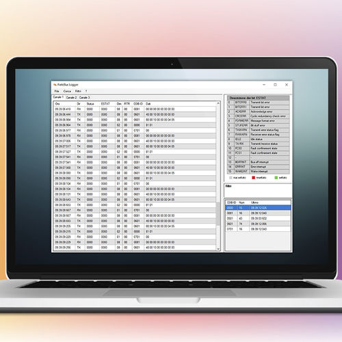 Logiciel d'analyse de données - FieldBus Logger - Tex AUTOMATION - de réseau / pour bus de terrain / Windows